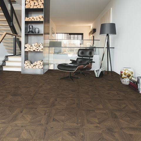 Quick Step Impressive Patterns Ultra (Rus) IPU 4145 Дуб кофейный брашированный (фото 12)
